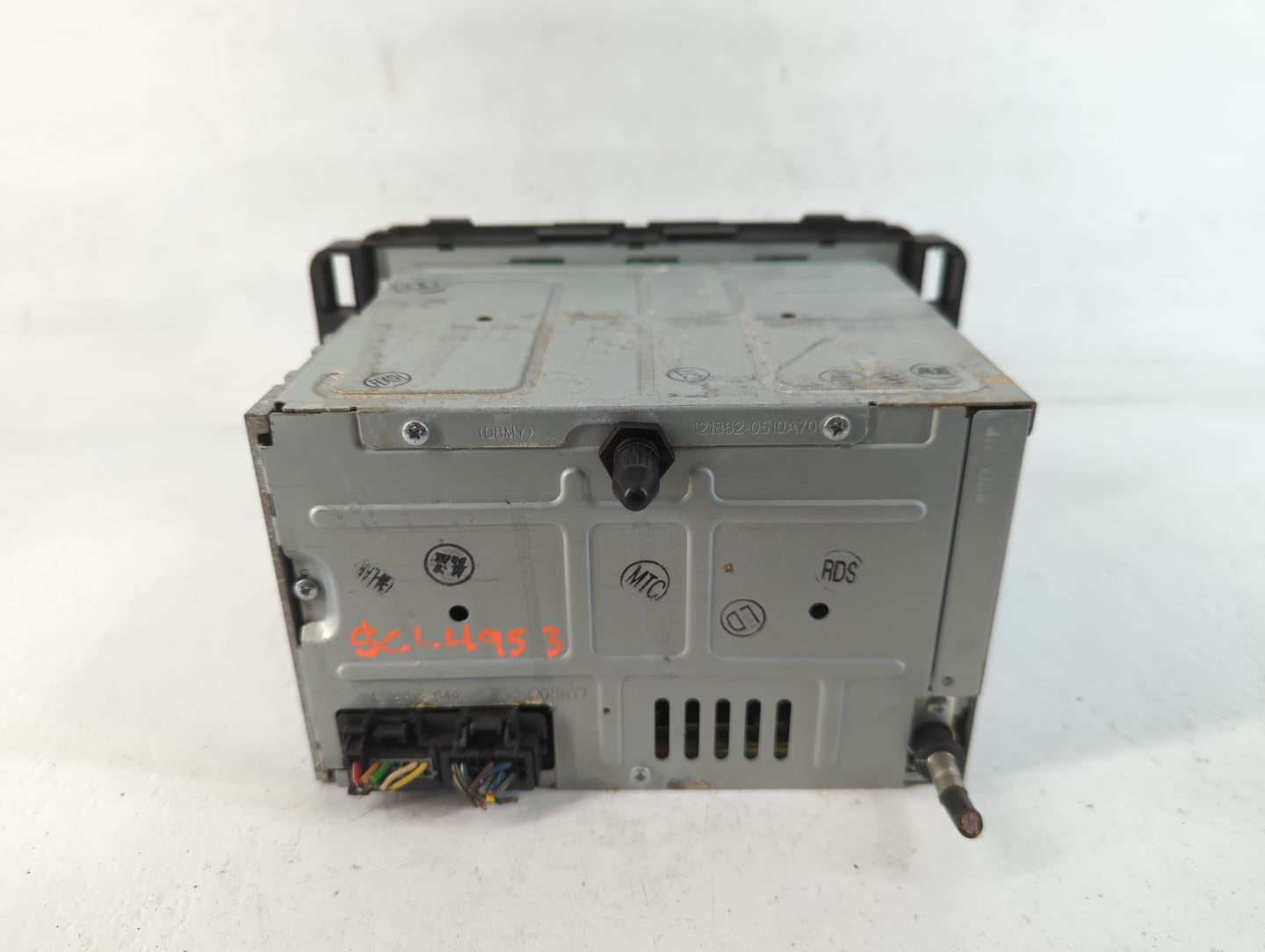 2008 Saturn Vue Radio AM FM Cd Player Receiver Replacement P/N:25956992 Fits OEM Used Auto Parts - Oemusedautoparts1.com