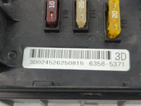 2012-2018 Volkswagen Tiguan Fusebox Fuse Box Panel Relay Module P/N:3D024526250815 6358-5371 Fits OEM Used Auto Parts - Oemusedautoparts1.com