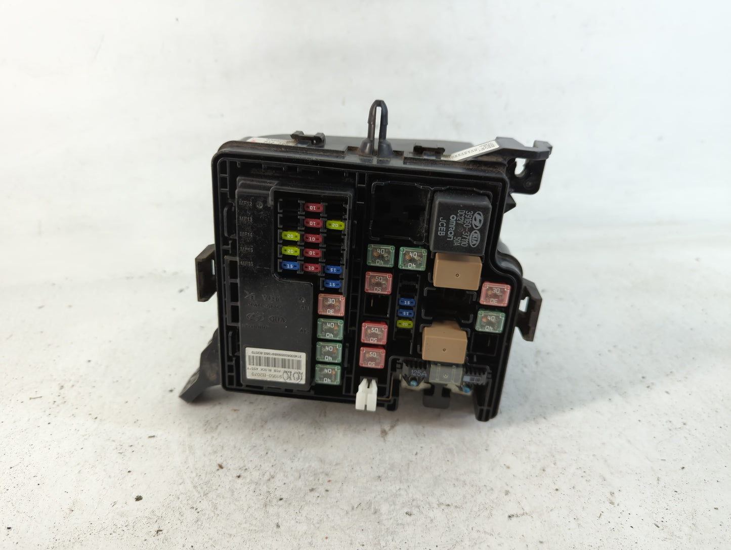2014 Kia Soul Fusebox Fuse Box Panel Relay Module P/N:91950-B2050 Fits OEM Used Auto Parts - Oemusedautoparts1.com