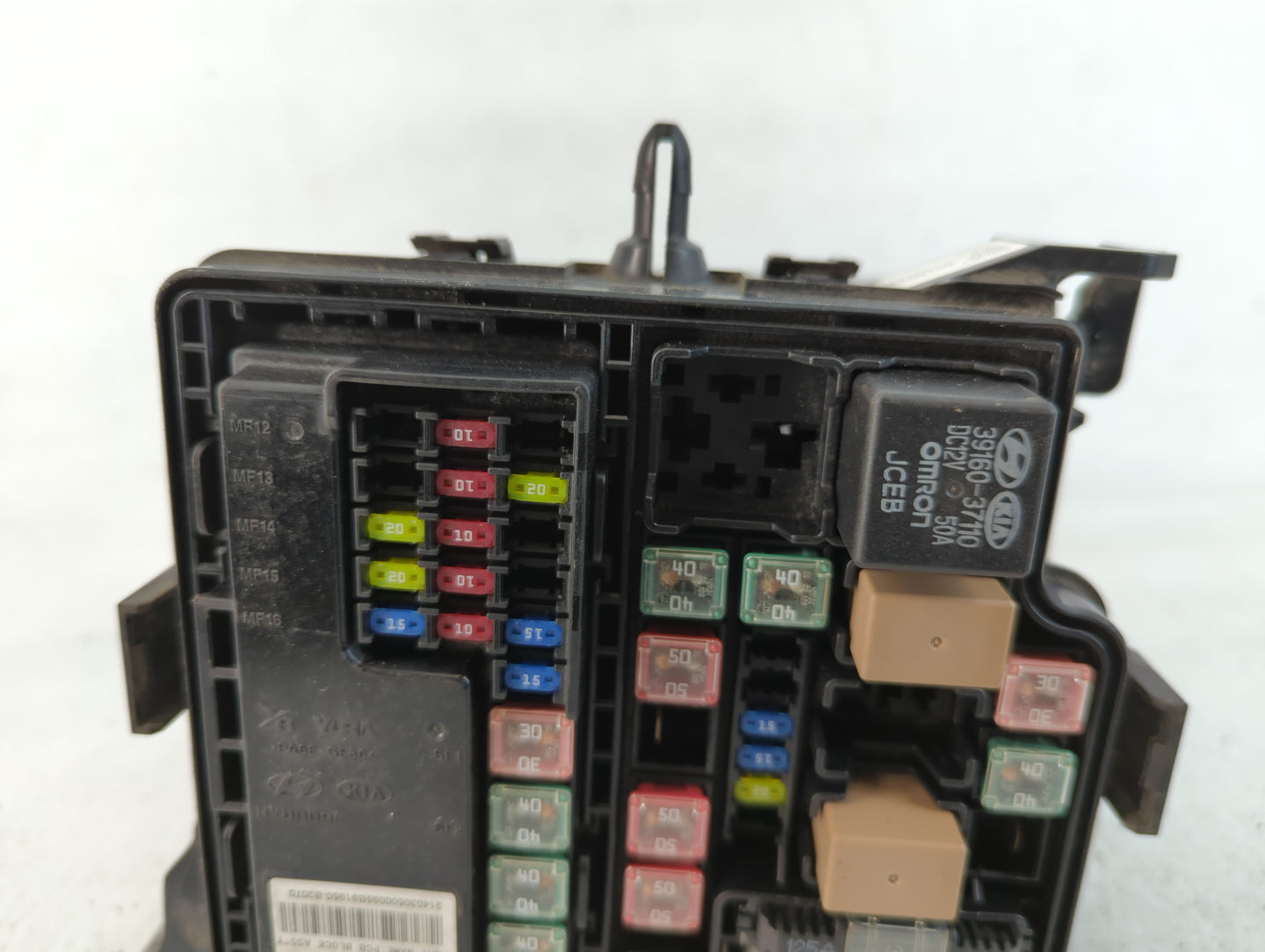 2014 Kia Soul Fusebox Fuse Box Panel Relay Module P/N:91950-B2050 Fits OEM Used Auto Parts - Oemusedautoparts1.com