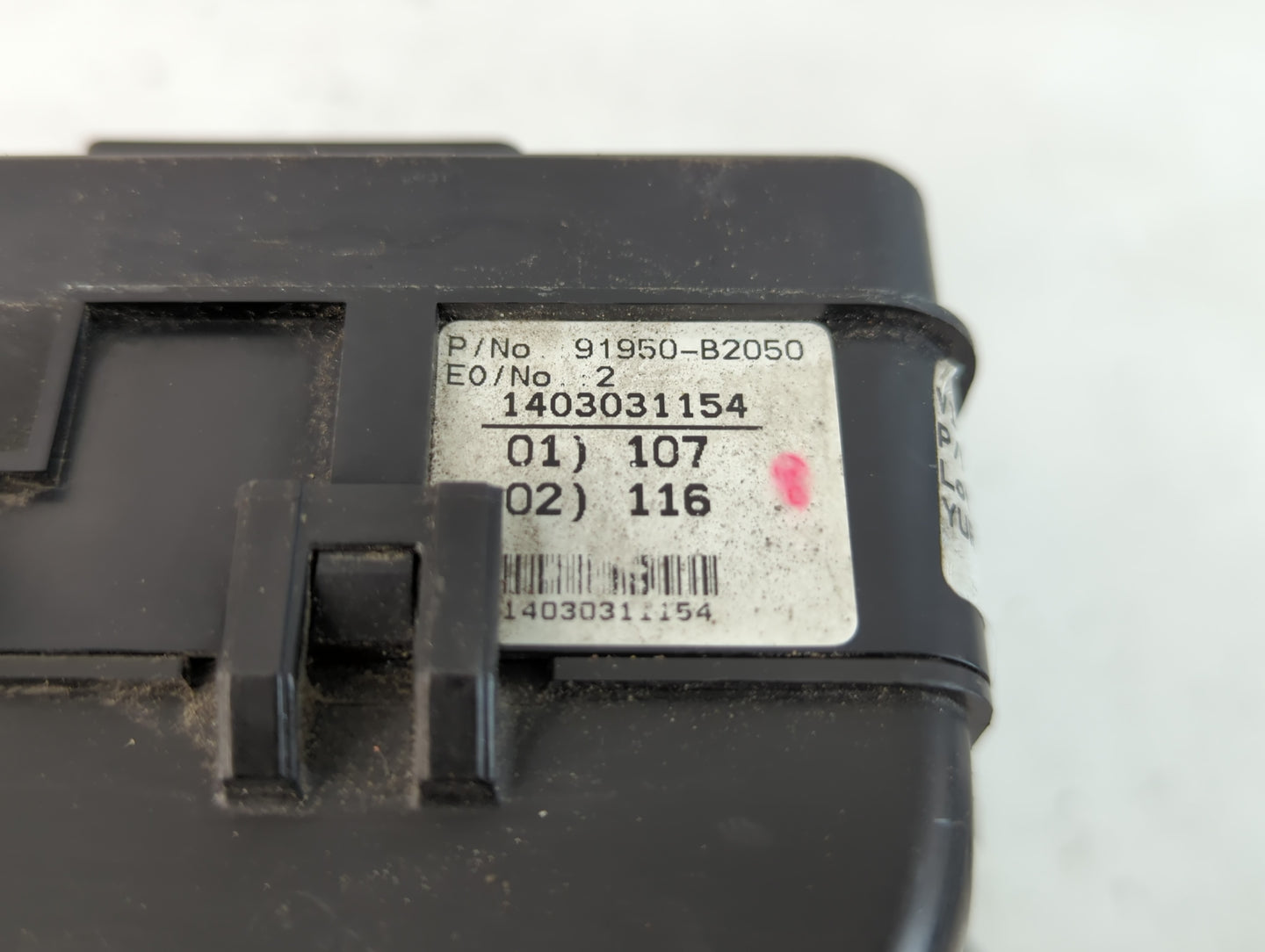 2014 Kia Soul Fusebox Fuse Box Panel Relay Module P/N:91950-B2050 Fits OEM Used Auto Parts - Oemusedautoparts1.com