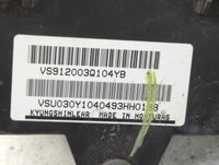 2011-2014 Hyundai Sonata Fusebox Fuse Box Panel Relay Module P/N:VS912003Q104YB Fits Fits 2011 2012 2013 2014 OEM Used Auto Parts - Oemusedautoparts1.com