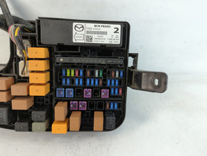 2014-2016 Mazda 3 Fusebox Fuse Box Panel Relay Module P/N:F 005 V02 018 TK52-675X0 B Fits Fits 2014 2015 2016 OEM Used Auto Parts