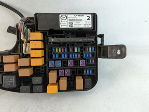 2014-2016 Mazda 3 Fusebox Fuse Box Panel Relay Module P/N:K3239 TKY2-675X0, F 005 V02 666 Fits Fits 2014 2015 2016 OEM Used Auto Parts