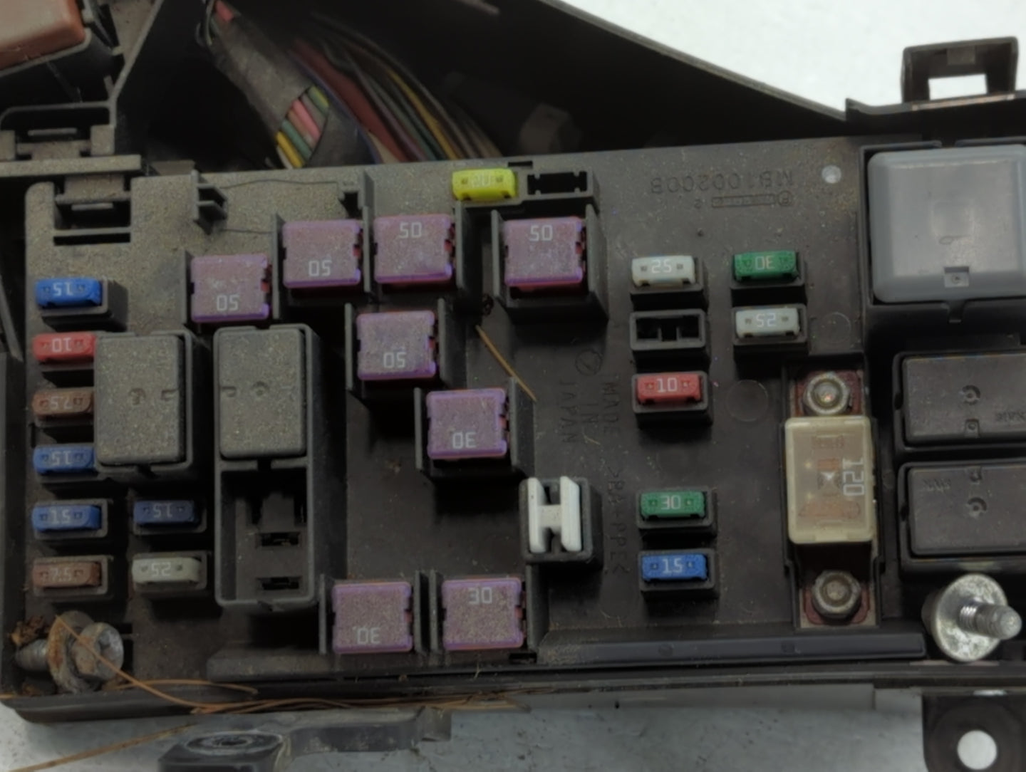2010-2013 Subaru Forester Fusebox Fuse Box Panel Relay Module P/N:MB502096B Fits Fits 2010 2011 2012 2013 OEM Used Auto Parts - Oemusedautoparts1.com
