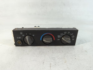 2001-2007 Gmc Savana 1500 Climate Control Module Temperature AC/Heater Replacement P/N:093757853324 Fits OEM Used Auto Parts