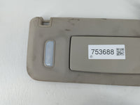 2007-2013 Chevrolet Silverado 1500 Sun Visor Shade Replacement Passenger Right Mirror Fits OEM Used Auto Parts - Oemusedautoparts1.com