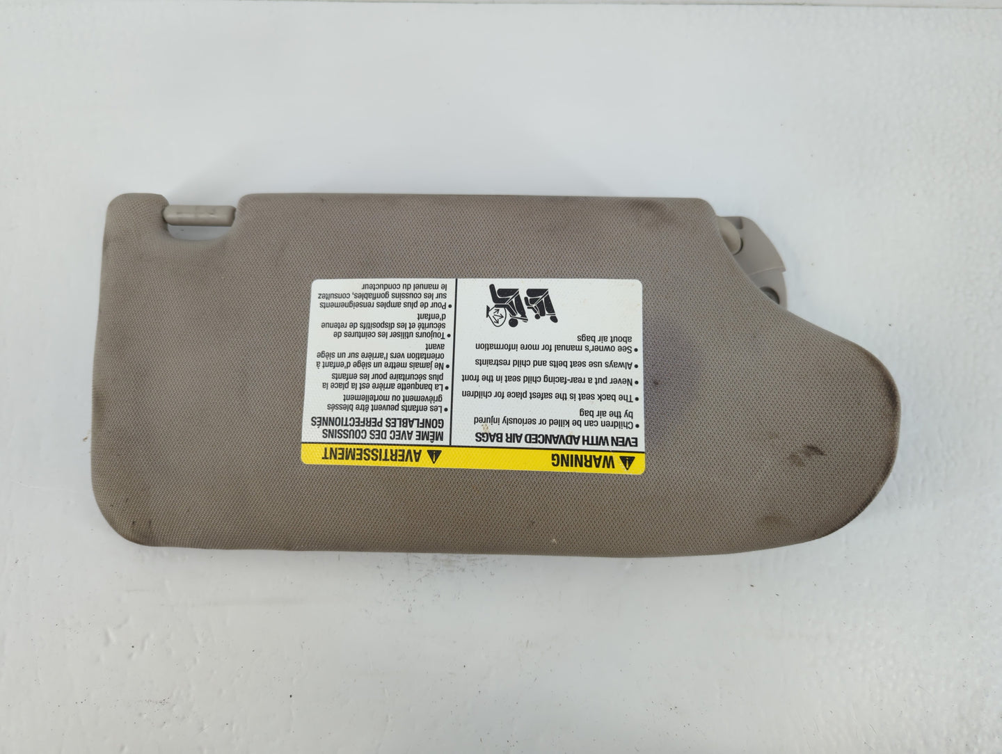 2013-2017 Nissan Altima Sun Visor Shade Replacement Driver Left Mirror Fits Fits 2013 2014 2015 2016 2017 OEM Used Auto Parts - Oemusedautoparts1.com