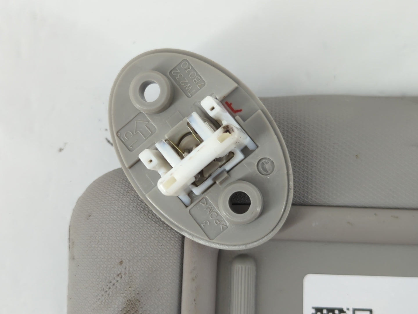 2017-2019 Toyota Corolla Sun Visor Shade Replacement Passenger Right Mirror Fits Fits 2017 2018 2019 OEM Used Auto Parts - Oemusedautoparts1.com