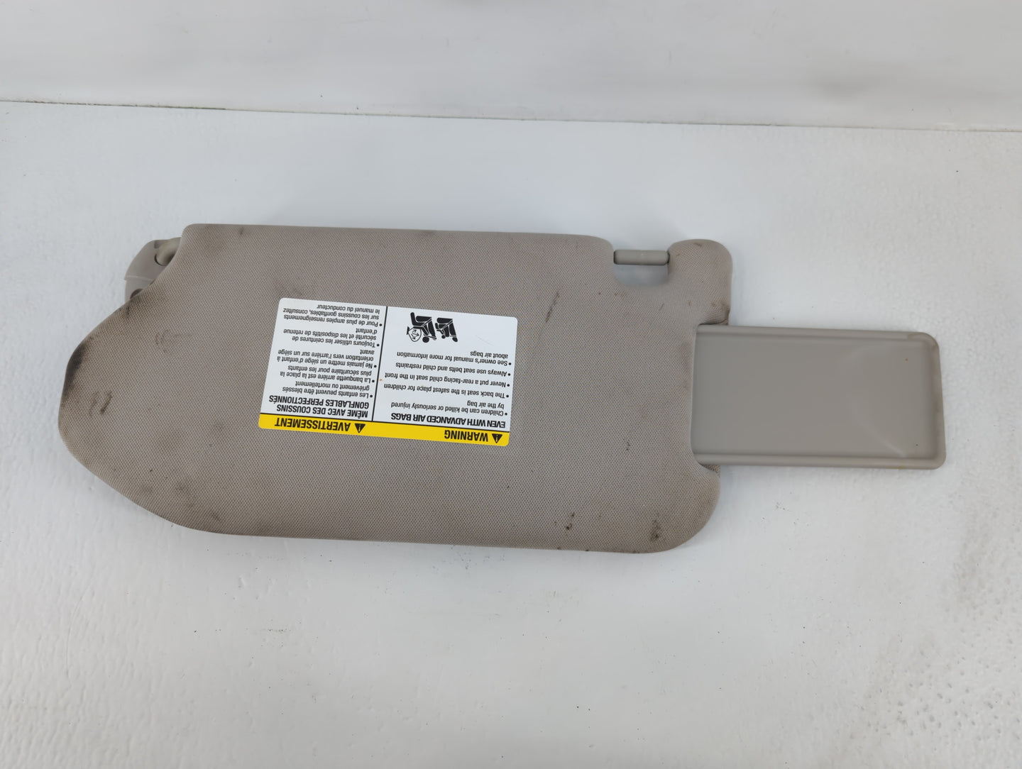 2013-2018 Nissan Pathfinder Sun Visor Shade Replacement Driver Left Mirror Fits Fits 2013 2014 2015 2016 2017 2018 2019 OEM Used Auto Parts - Oemusedautoparts1.com