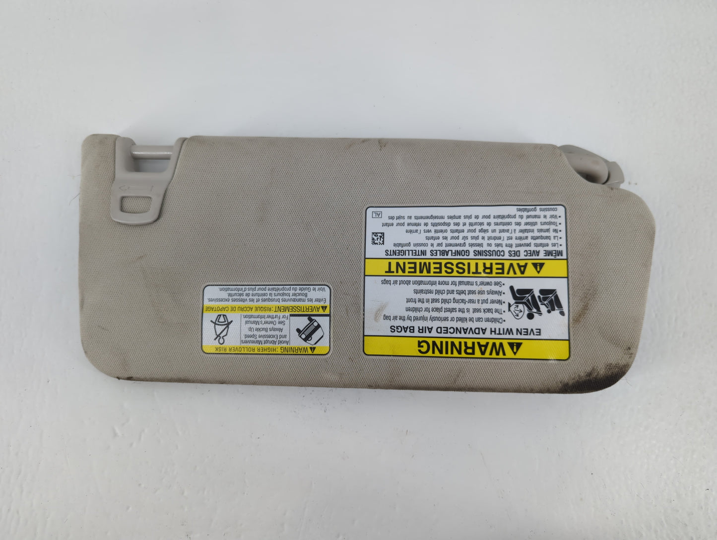 2015-2022 Subaru Legacy Sun Visor Shade Replacement Passenger Right Mirror Fits Fits 2015 2016 2017 2018 2019 2020 2021 2022 OEM Used Auto Parts - Oemusedautoparts1.com