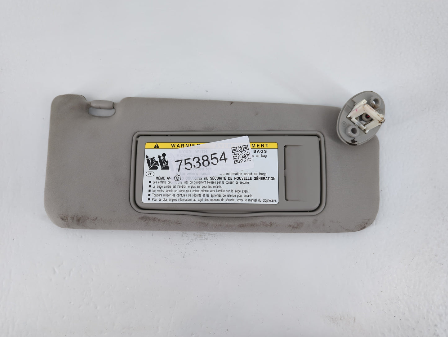 2010-2015 Lexus Is350 Sun Visor Shade Replacement Passenger Right Mirror Fits Fits 2010 2011 2012 2013 2014 2015 OEM Used Auto Parts - Oemusedautoparts1.com