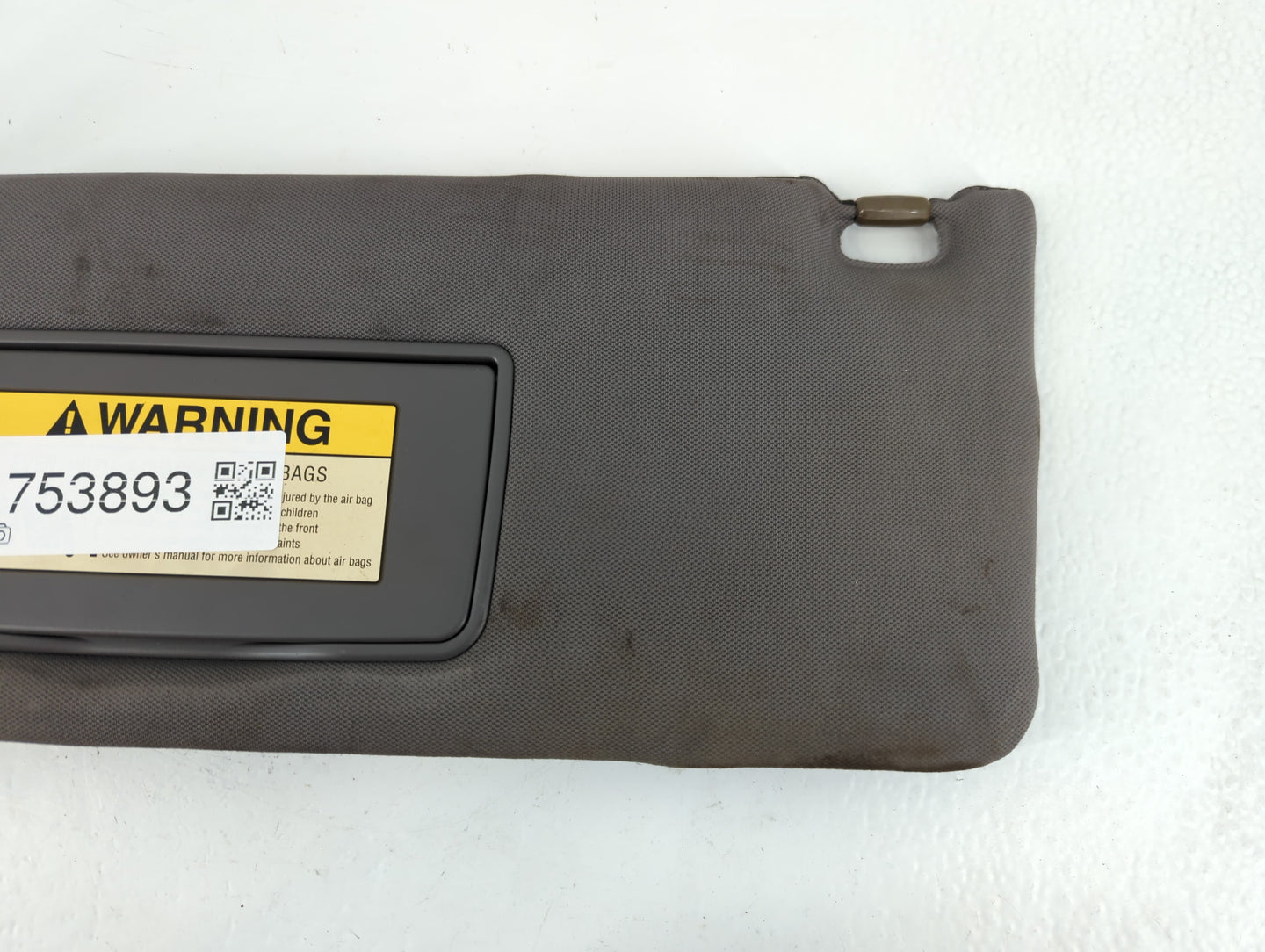 2006-2010 Honda Odyssey Sun Visor Shade Replacement Driver Left Mirror Fits Fits 2006 2007 2008 2009 2010 OEM Used Auto Parts - Oemusedautoparts1.com