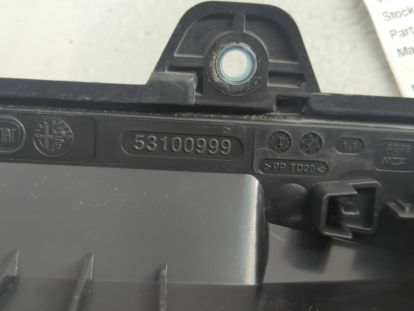 2012-2017 Fiat 500 Fusebox Fuse Box Panel Relay Module P/N:53100999 Fits Fits 2012 2013 2014 2015 2016 2017 OEM Used Auto Parts - Oemusedautoparts1.com