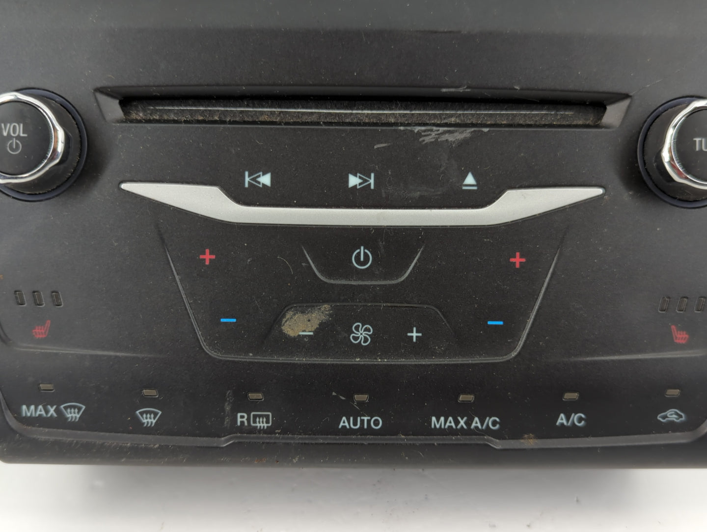 2015 Ford Fusion Radio AM FM Cd Player Receiver Replacement P/N:FS7T-18E245-CBA Fits OEM Used Auto Parts - Oemusedautoparts1.com