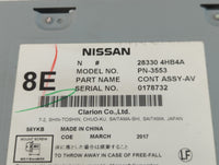 2016-2018 Infiniti Q50 Radio AM FM Cd Player Receiver Replacement P/N:28330 4HB4A Fits Fits 2016 2017 2018 2019 2020 OEM Used Auto Parts - Oemusedautoparts1.com