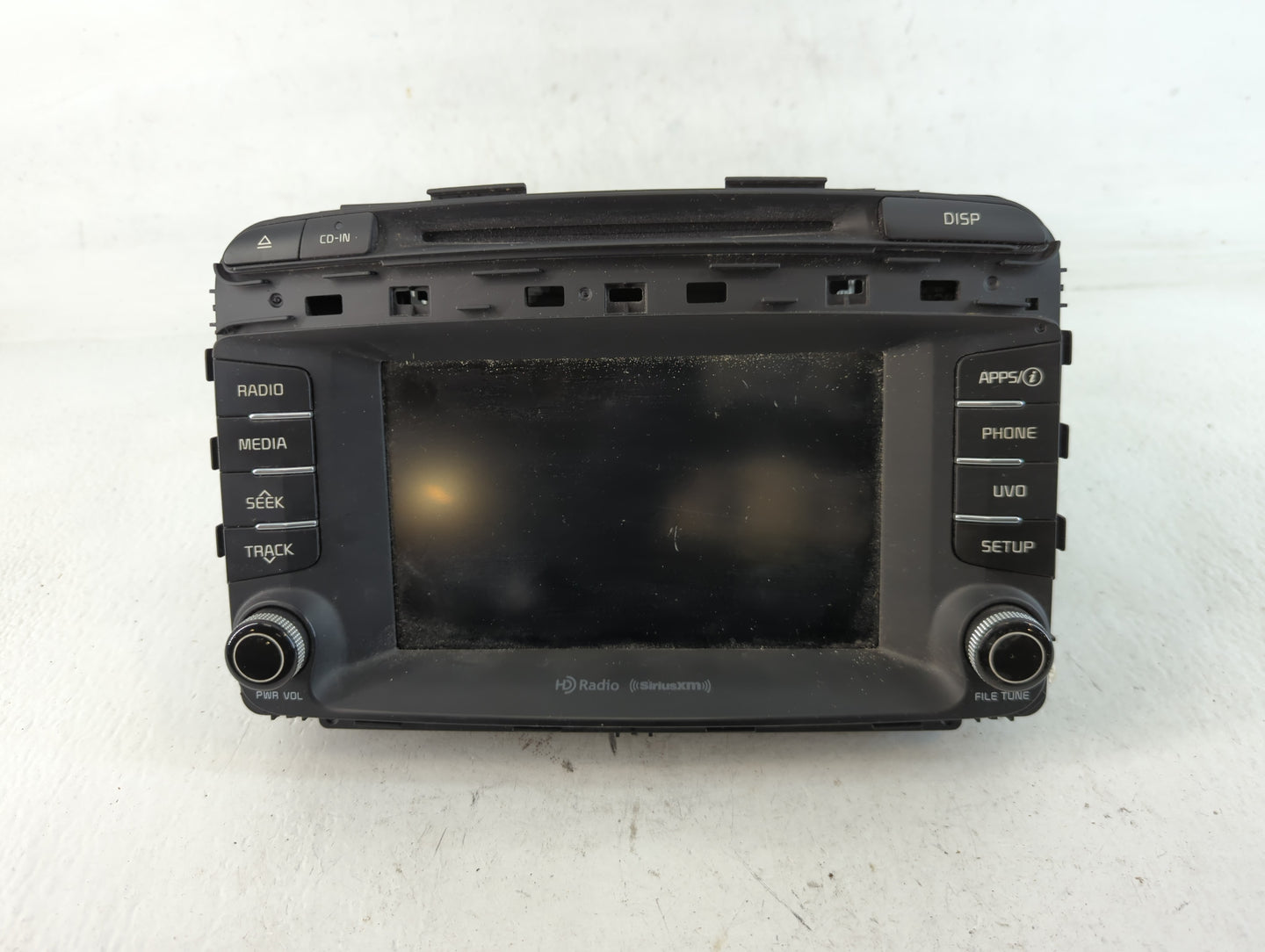 2017 Kia Sorento Radio AM FM Cd Player Receiver Replacement P/N:96160-C6300WK Fits OEM Used Auto Parts - Oemusedautoparts1.com