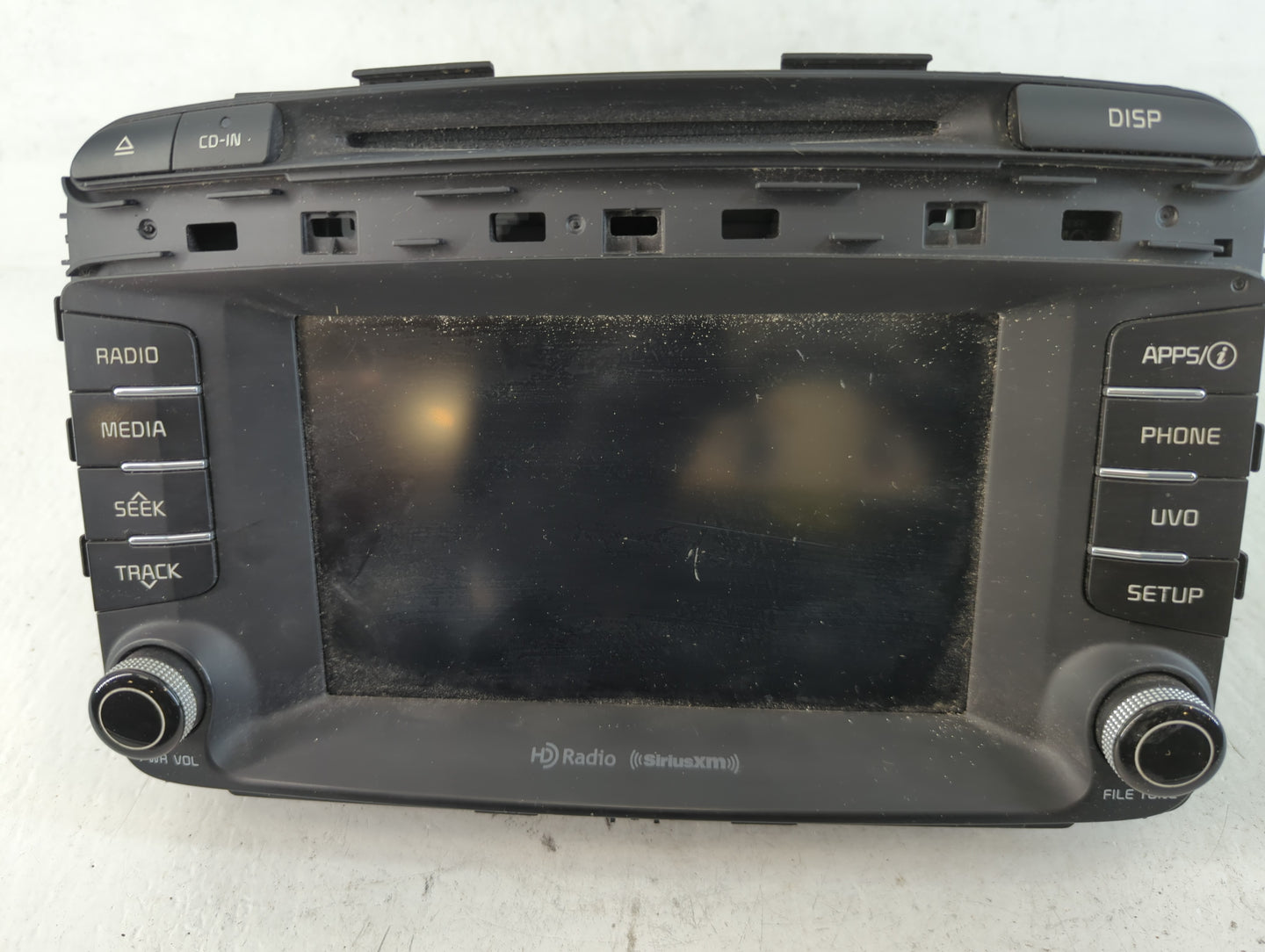 2017 Kia Sorento Radio AM FM Cd Player Receiver Replacement P/N:96160-C6300WK Fits OEM Used Auto Parts - Oemusedautoparts1.com