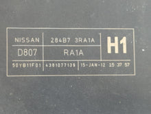 2013-2019 Nissan Sentra Fusebox Fuse Box Panel Relay Module P/N:284B7 3RA1A Fits Fits 2013 2014 2015 2016 2017 2018 2019 OEM Used Auto Parts