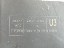 2013-2019 Nissan Sentra Fusebox Fuse Box Panel Relay Module P/N:284B7 3SG1A Fits Fits 2013 2014 2015 2016 2017 2018 2019 OEM Used Auto Parts