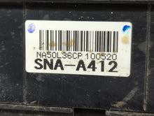 2008-2011 Honda Civic Fusebox Fuse Box Panel Relay Module P/N:NA50L36CP 100520 SNA-A412 Fits Fits 2008 2009 2010 2011 OEM Used Auto Parts