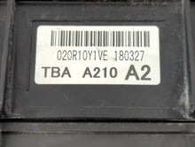 2016-2018 Honda Civic Fusebox Fuse Box Panel Relay Module P/N:020R10Y1VE 180327 TBA A210 A2 Fits Fits 2016 2017 2018 OEM Used Auto Parts