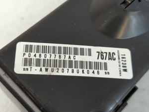 2009-2010 Dodge Charger Fusebox Fuse Box Panel Relay Module P/N:P04607767AC Fits Fits 2009 2010 OEM Used Auto Parts