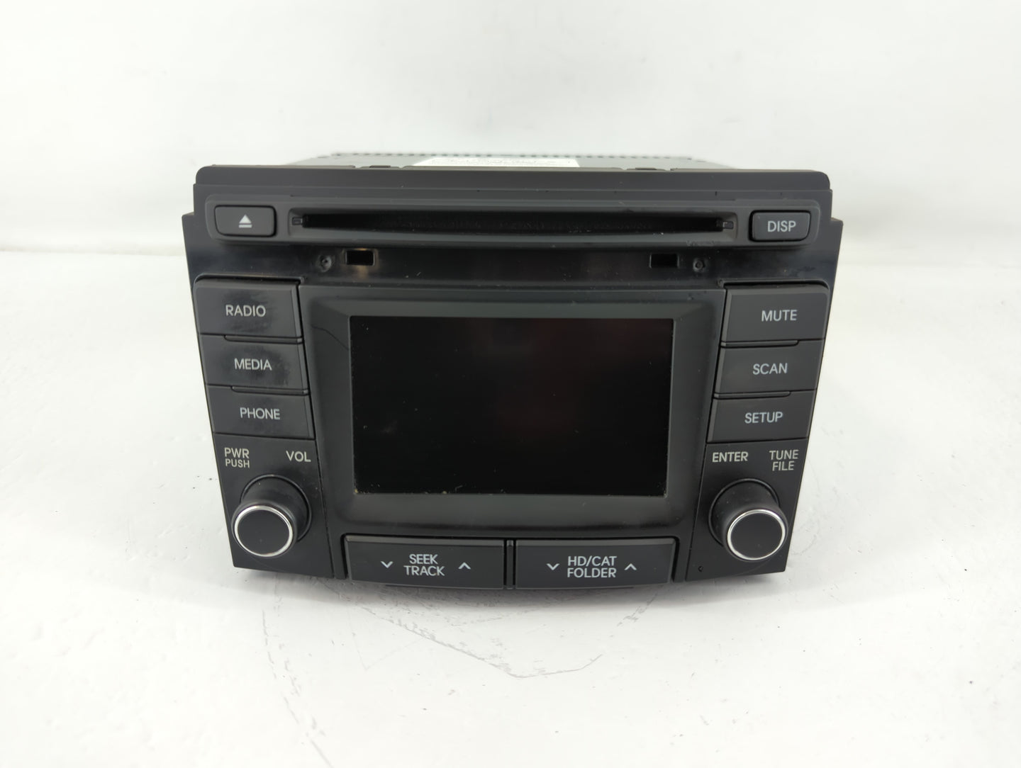 2014-2015 Hyundai Sonata Radio AM FM Cd Player Receiver Replacement P/N:96180-3Q8004X Fits Fits 2014 2015 OEM Used Auto Parts - Oemusedautoparts1.com