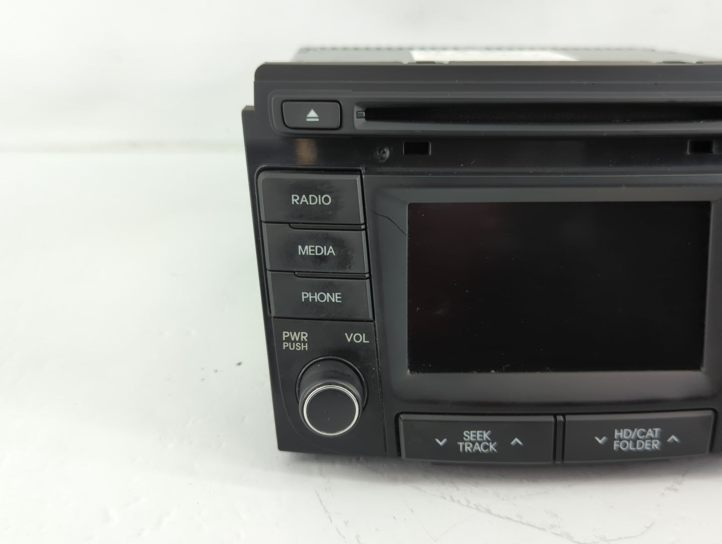 2014-2015 Hyundai Sonata Radio AM FM Cd Player Receiver Replacement P/N:96180-3Q8004X Fits Fits 2014 2015 OEM Used Auto Parts - Oemusedautoparts1.com