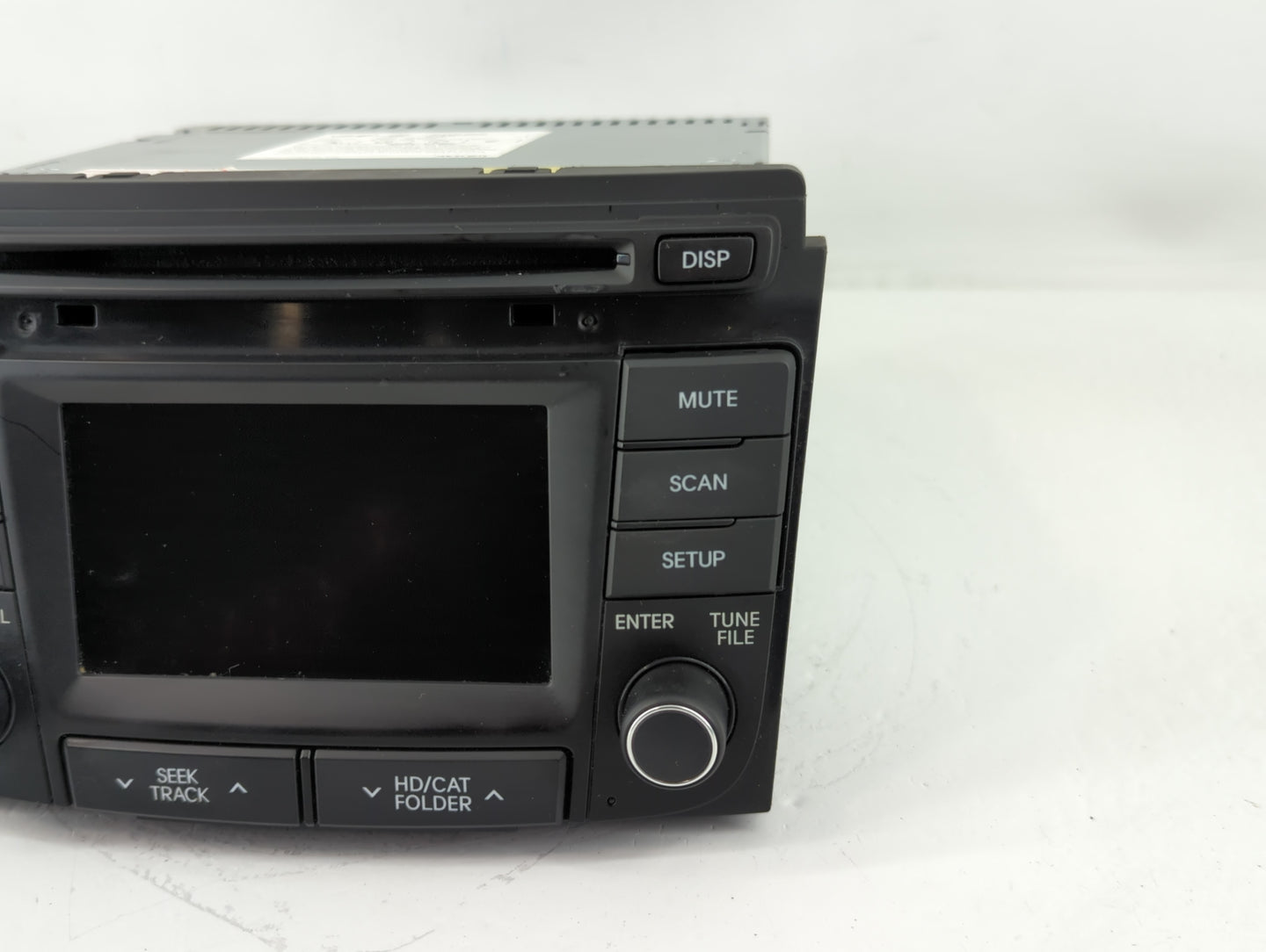 2014-2015 Hyundai Sonata Radio AM FM Cd Player Receiver Replacement P/N:96180-3Q8004X Fits Fits 2014 2015 OEM Used Auto Parts - Oemusedautoparts1.com