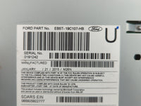 2015 Ford Explorer Radio AM FM Cd Player Receiver Replacement P/N:EB5T-19C107-HB Fits OEM Used Auto Parts - Oemusedautoparts1.com