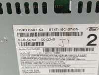 2011 Ford Edge Radio AM FM Cd Player Receiver Replacement P/N:BT4T-19C107-BN BT4T-19C107-FB Fits OEM Used Auto Parts - Oemusedautoparts1.com