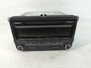 2014 Volkswagen Jetta Radio AM FM Cd Player Receiver Replacement P/N:1K0 035 164 F Fits Fits 2013 2015 OEM Used Auto Parts