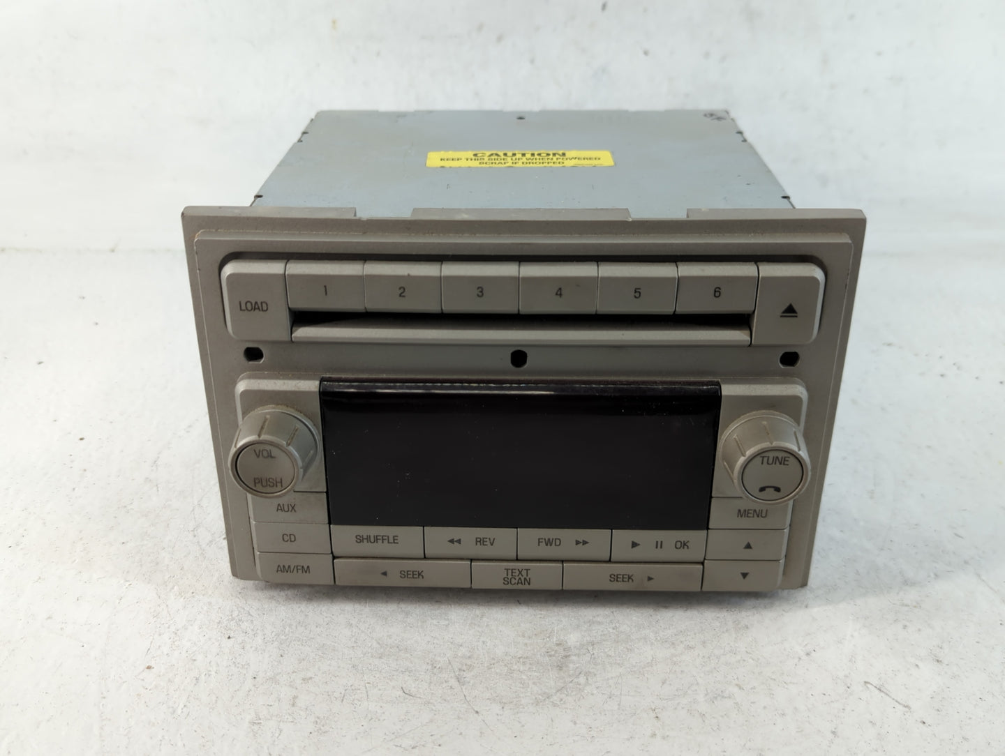 2009 Lincoln Navigator Radio AM FM Cd Player Receiver Replacement P/N:DEH-MG2187ZF Fits OEM Used Auto Parts - Oemusedautoparts1.com