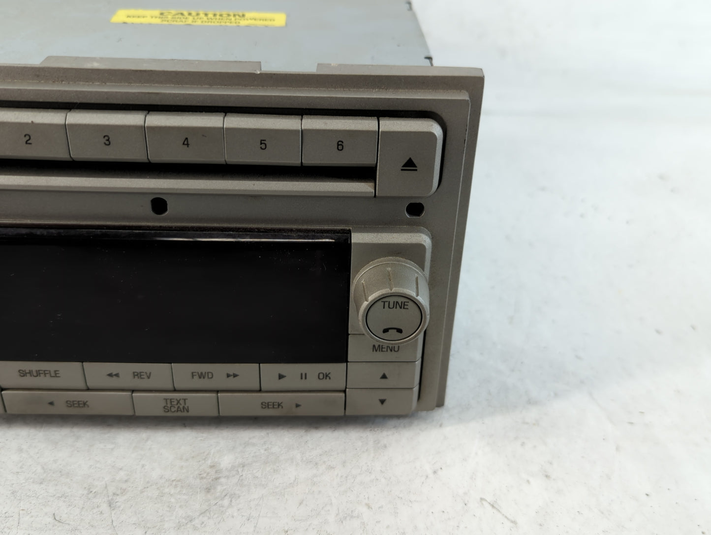 2009 Lincoln Navigator Radio AM FM Cd Player Receiver Replacement P/N:DEH-MG2187ZF Fits OEM Used Auto Parts - Oemusedautoparts1.com