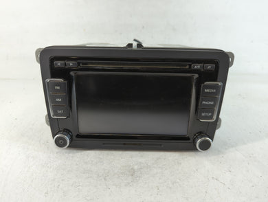 2014-2017 Volkswagen Jetta Radio AM FM Cd Player Receiver Replacement P/N:1K0 035 188 F Fits Fits 2013 2014 2015 2016 2017 OEM Used Auto Parts