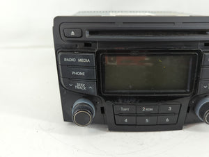 2012-2015 Hyundai Sonata Radio AM FM Cd Player Receiver Replacement P/N:96190-3Q600 Fits Fits 2012 2013 2014 2015 OEM Used Auto Parts