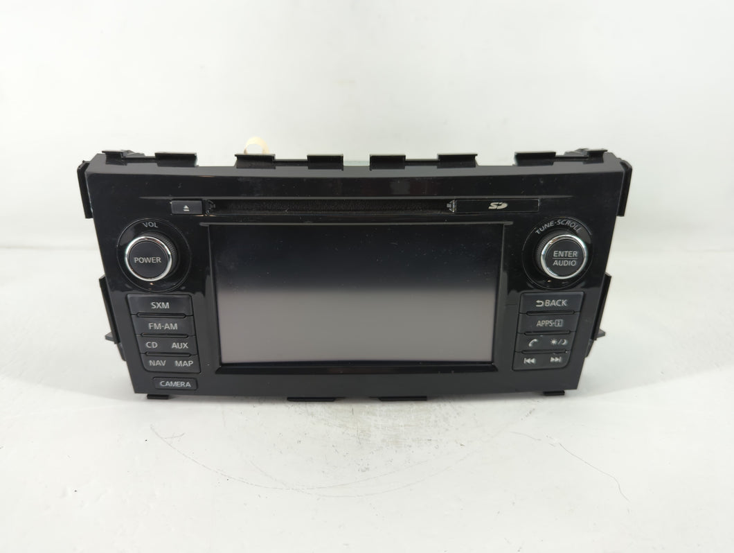 2013-2014 Nissan Altima Radio AM FM Cd Player Receiver Replacement P/N:259159HM0A 7 612 051 211 Fits Fits 2013 2014 OEM Used Auto Parts