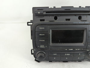 2015-2016 Kia Forte Radio AM FM Cd Player Receiver Replacement P/N:96170-A7171WK Fits Fits 2015 2016 OEM Used Auto Parts