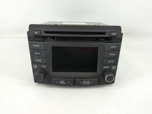 2013-2014 Hyundai Sonata Radio AM FM Cd Player Receiver Replacement P/N:96180-3Q8004X Fits Fits 2013 2014 OEM Used Auto Parts