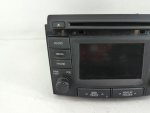 2013-2014 Hyundai Sonata Radio AM FM Cd Player Receiver Replacement P/N:96180-3Q8004X Fits Fits 2013 2014 OEM Used Auto Parts