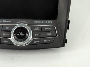 2013 Hyundai Sonata Radio AM FM Cd Player Receiver Replacement P/N:96560-3Q206 Fits OEM Used Auto Parts