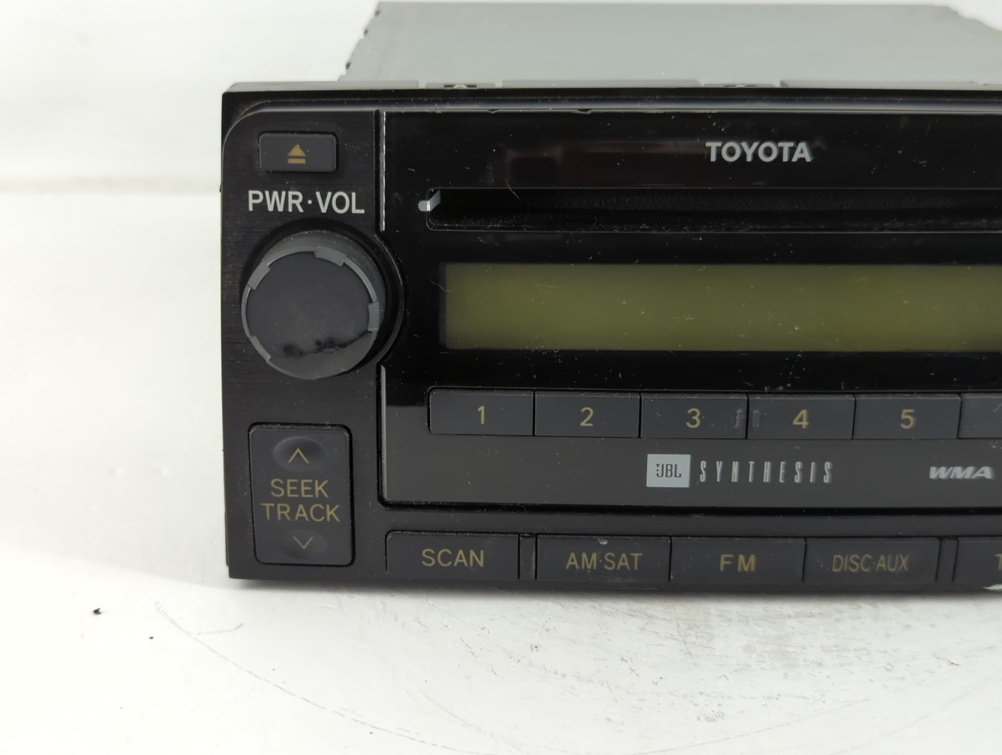 2006-2009 Toyota 4runner Radio AM FM Cd Player Receiver Replacement P/N:86120-35340 Fits Fits 2006 2007 2008 2009 OEM Used Auto Parts - Oemusedautoparts1.com