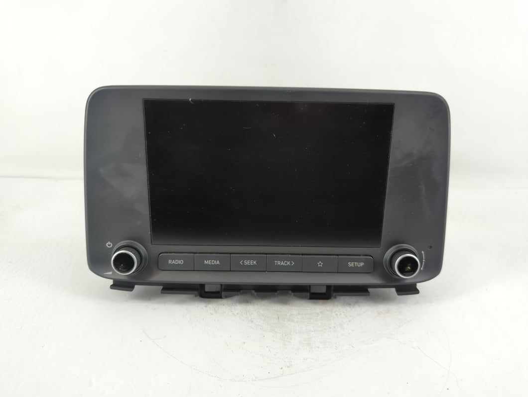 2022 Hyundai Kona Radio AM FM Cd Player Receiver Replacement P/N:96160-J9650NVC Fits OEM Used Auto Parts