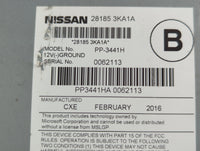 2016 Nissan Pathfinder Radio AM FM Cd Player Receiver Replacement P/N:28185 3KA1A 27760 9PF0A Fits Fits 2017 OEM Used Auto Parts - Oemusedautoparts1.com