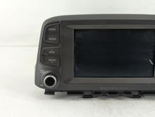 2018-2021 Hyundai Kona Radio AM FM Cd Player Receiver Replacement P/N:96160-J9110TMT Fits Fits 2018 2019 2020 2021 OEM Used Auto Parts