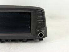 2018-2021 Hyundai Kona Radio AM FM Cd Player Receiver Replacement P/N:96160-J9110TMT Fits Fits 2018 2019 2020 2021 OEM Used Auto Parts