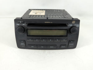 2004-2008 Toyota Corolla Radio AM FM Cd Player Receiver Replacement P/N:86120-02430 Fits Fits 2004 2005 2006 2007 2008 OEM Used Auto Parts