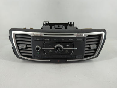 2013-2015 Honda Accord Radio AM FM Cd Player Receiver Replacement P/N:39100-T2A-A320 30107916 Fits Fits 2013 2014 2015 OEM Used Auto Parts