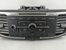 2013-2015 Honda Accord Radio AM FM Cd Player Receiver Replacement P/N:39100-T2A-A320 30107916 Fits Fits 2013 2014 2015 OEM Used Auto Parts